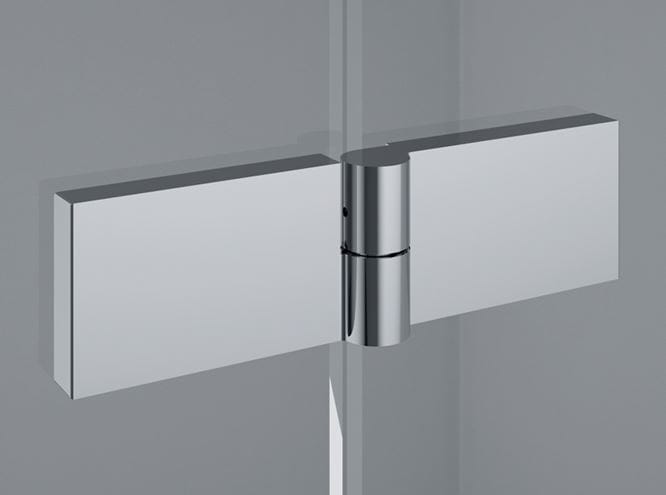 RONAL PUR PU13PG sprchové dvere 90x200 cm, krídlové, chróm/číre sklo Aquaperle PU13PG 090 10 07 Obrázek - fotka
