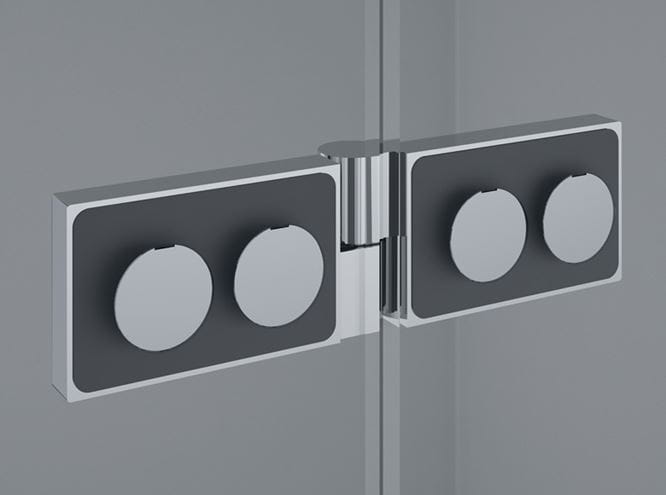 RONAL PUR PU13PG sprchové dvere 90x200 cm, krídlové, chróm/číre sklo Aquaperle PU13PG 090 10 07 Obrázek - fotka