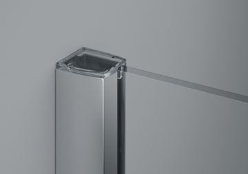 RONAL PUR PU13PG sprchové dvere 90x200 cm, krídlové, chróm/číre sklo Aquaperle PU13PG 090 10 07 Obrázek - fotka