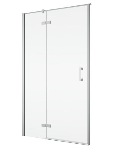 RONAL PUR PU13PG sprchové dvere 90x200 cm, krídlové, chróm/číre sklo Aquaperle PU13PG 090 10 07 Obrázek - Hlavní obrázek
