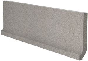RAKO TAURUS GRANIT sokel s žliabkom 8x30 cm, sivá