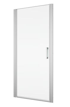 RONAL DIVERA D22T1 sprchové dvere 70x200 cm, lietacie, aluchróm/číre sklo