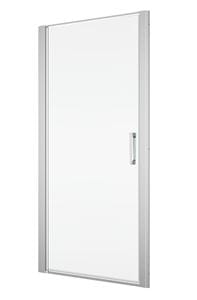 RONAL DIVERA D22T1 sprchové dvere 90x200 cm, lietacie, aluchróm/číre sklo