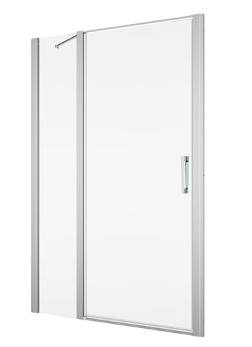 RONAL DIVERA D22T13 sprchové dvere 90x200 cm, vstup 530 mm, lietacie, aluchróm/číre sklo D22T13 070 20 50 07 Obrázek - Hlavní obrázek