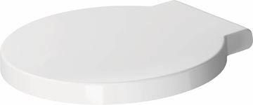 DURAVIT STARCK 1 WC sedadlo, Soft-Close, lesklá biela