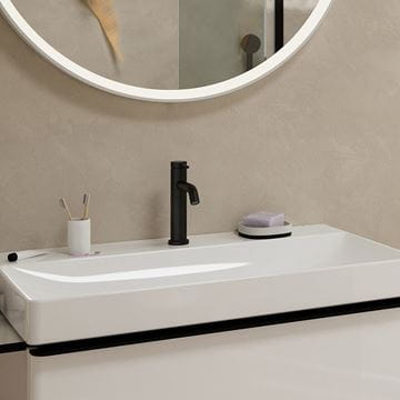 HANSGROHE TECTURIS S umývadlová stojanková batéria, EcoSmart+, matná čierna 73311670 Obrázek - fotka