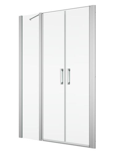 RONAL DIVERA D22T32 sprchové dvere 130x200 cm, vstup 504 mm, lietacie, aluchróm/číre sklo D22T32 070 60 50 07 Obrázek - Hlavní obrázek