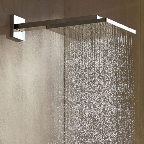 HANSGROHE RAINDANCE E 300 1JET horná sprcha 300x300 mm, s ramenom, chróm 26238000 Obrázek - fotka