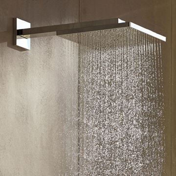 HANSGROHE RAINDANCE E 300 1JET horná sprcha 300x300 mm, s ramenom, chróm 26238000 Obrázek - fotka