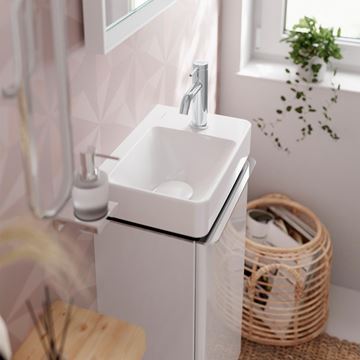 HANSGROHE TECTURIS S umývadlová stojanková batéria, s odtokovou súpravou, CoolStart, EcoSmart+, chróm 73302000 Obrázek - fotka