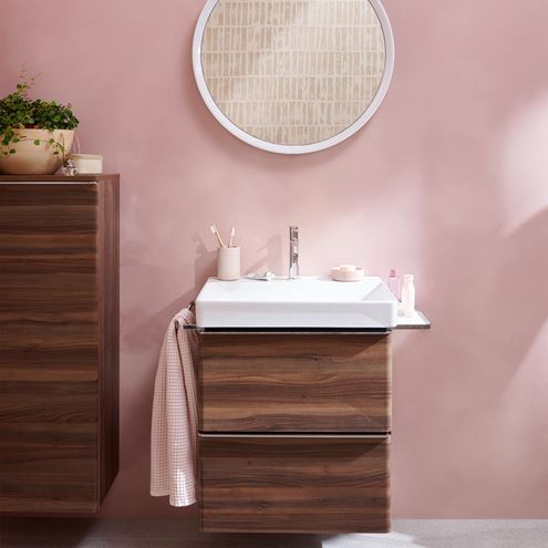 HANSGROHE TECTURIS S umývadlová stojanková batéria, CoolStart, EcoSmart+, chróm 73312000 Obrázek - fotka