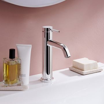 HANSGROHE TECTURIS S umývadlová stojanková batéria, CoolStart, EcoSmart+, chróm 73312000 Obrázek - fotka