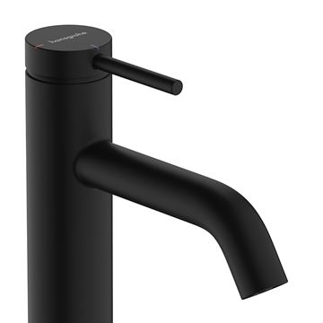 HANSGROHE TECTURIS S umývadlová stojanková batéria, CoolStart, EcoSmart+, matná čierna 73312670 Obrázek - fotka