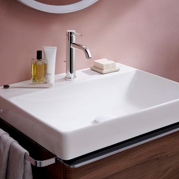 HANSGROHE TECTURIS S umývadlová stojanková batéria, s odtokovou súpravou, CoolStart, EcoSmart+, chróm 73314000 Obrázek - fotka
