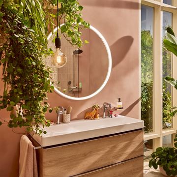 HANSGROHE TECTURIS S 110 Fine umývadlová stojanková batéria, s odtokovou súpravou, CoolStart, EcoSmart+, chróm 73323000 Obrázek - fotka