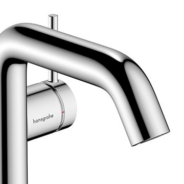 HANSGROHE TECTURIS S 110 Fine umývadlová stojanková batéria, s odtokovou súpravou, CoolStart, EcoSmart+, chróm 73323000 Obrázek - fotka