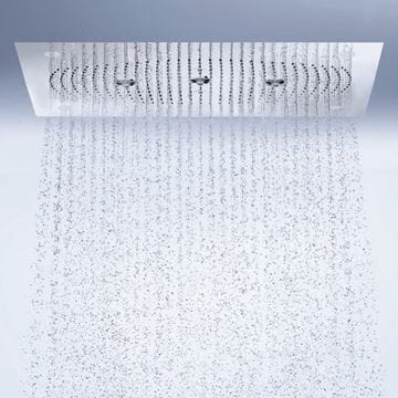 HANSGROHE RAINDANCE RAINMAKER 680/460 3JET horná sprcha 680x460 mm, 3 prúdy, s LED osvetlením, chróm 28418000 Obrázek - fotka