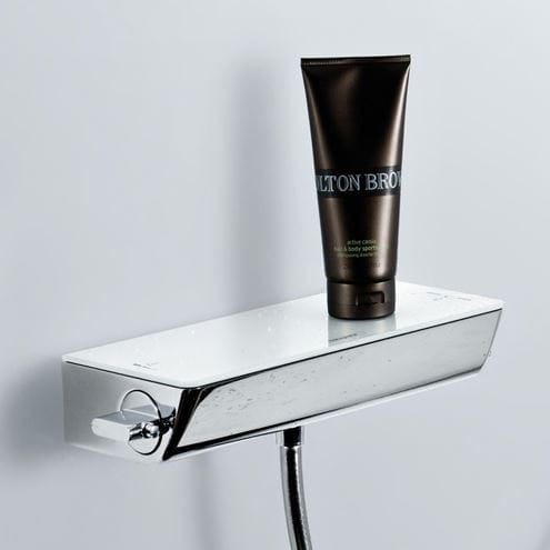 HANSGROHE ECOSTAT SELECT sprchová nástenná termostatická batéria, biela/chróm 13161400 Obrázek - fotka