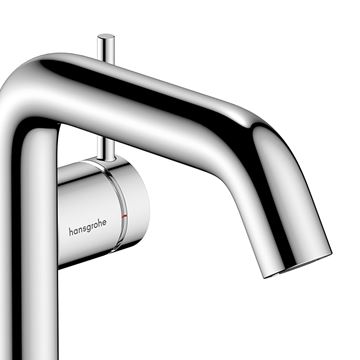 HANSGROHE TECTURIS S 150 Fine umývadlová stojanková batéria, s odtokovou súpravou, CoolStart, EcoSmart+, chróm 73340000 Obrázek - fotka