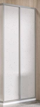 RAVAK SUPERNOVA SRV2 75 sprchové dvere 75x195 cm, posuvné, satin/plast pearl