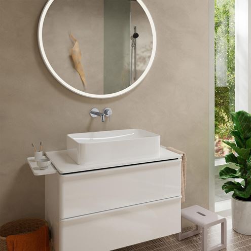 HANSGROHE TECTURIS S umývadlová podomietková batéria, s odtokovou súpravou, EcoSmart+, chróm 73350000 Obrázek - fotka