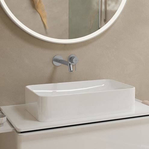 HANSGROHE TECTURIS S umývadlová podomietková batéria, s odtokovou súpravou, EcoSmart+, chróm 73351000 Obrázek - fotka