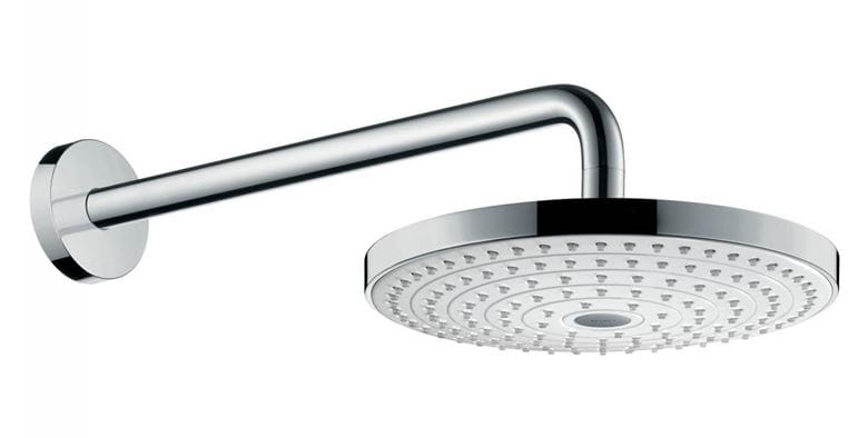 HANSGROHE RAINDANCE SELECT S 240 2JET horná sprcha pr. 243 mm, 2 prúdy, s ramenom, EcoSmart, biela/chróm 26470400 Obrázek - Hlavní obrázek