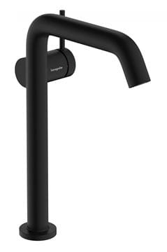 HANSGROHE TECTURIS S umývadlová stojanková batéria 240 Fine, s odtokovou súpravou, CoolStart, EcoSmart+, matná čierna