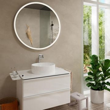 HANSGROHE TECTURIS S umývadlová stojanková batéria 240 Fine, CoolStart, EcoSmart+, chróm 73372000 Obrázek - fotka