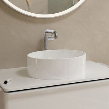 HANSGROHE TECTURIS S umývadlová stojanková batéria 240 Fine, CoolStart, EcoSmart+, chróm 73372000 Obrázek - fotka