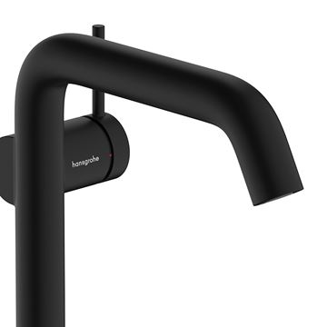 HANSGROHE TECTURIS S umývadlová stojanková batéria 240 Fine, CoolStart, EcoSmart+, matná čierna 73372670 Obrázek - fotka