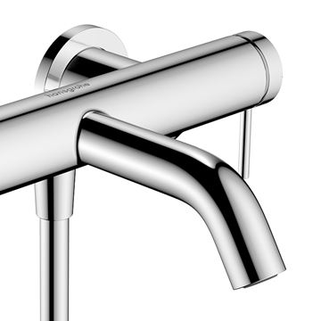 HANSGROHE TECTURIS S vaňová nástenná batéria, s prepínačom, chróm 73422000 Obrázek - fotka