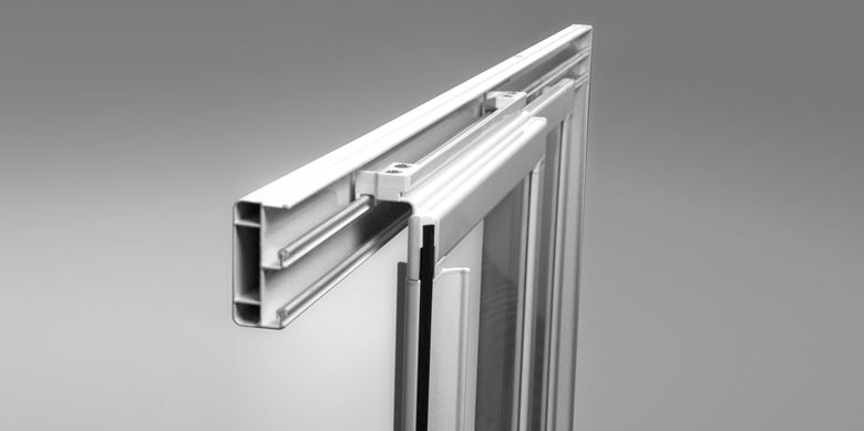 RAVAK SUPERNOVA ASRV3 90 sprchové dvere 90x198 cm, posuvné, čierna/sklo transparent 15V703R2Z1 Obrázek - fotka