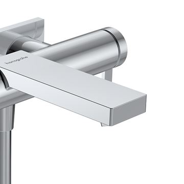 HANSGROHE TECTURIS E vaňová nástenná batéria, s prepínačom, chróm 73420000 Obrázek - fotka
