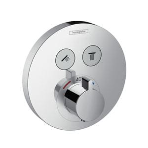 HANSGROHE SHOWER SELECT S podomietková termostatická batéria, pre 2 spotrebiče, chróm