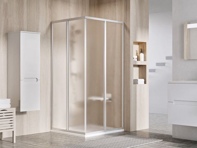 RAVAK SUPERNOVA ASRV3 90 sprchové dvere 90x198 cm, posuvné, satin/sklo grape 15V70UR2ZG Obrázek - fotka