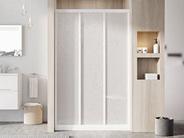 RAVAK SUPERNOVA ASDP3 80 sprchové dvere 80x198 cm, posuvné, biela/plast pearl 00V401R211 Obrázek - fotka