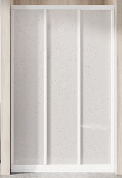 RAVAK SUPERNOVA ASDP3 80 sprchové dvere 80x198 cm, posuvné, biela/plast pearl