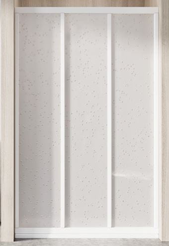 RAVAK SUPERNOVA ASDP3 100 sprchové dvere 100x198 cm, posuvné, biela/plast pearl 00VA01R211 Obrázek - Hlavní obrázek