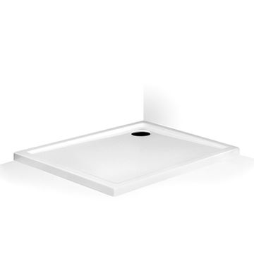 ROTH FLAT KVADRO sprchová vanička 100x80 cm, akrylát, bez nožičiek 8000121 Obrázek - fotka