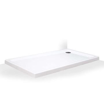 ROTH FLAT KVADRO sprchová vanička 160x75 cm, akrylát, bez nožičiek 8000244 Obrázek - fotka