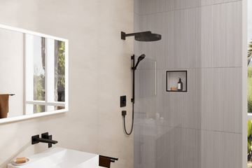 HANSGROHE RAINFINITY 360 1JET horná sprcha pr. 360 mm, matná čierna 26231670 Obrázek - fotka