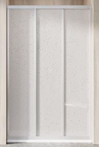 RAVAK SUPERNOVA ASDP3 130 sprchové dvere 130x198 cm, posuvné, satin/plast pearl