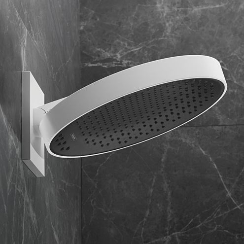HANSGROHE RAINFINITY 360 3JET horná sprcha pr. 360 mm, 3 prúdy, s ramenom, matná biela 26234700 Obrázek - fotka