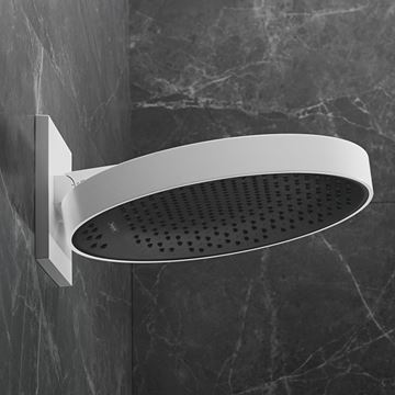 HANSGROHE RAINFINITY 360 3JET horná sprcha pr. 360 mm, 3 prúdy, s ramenom, matná biela 26234700 Obrázek - fotka