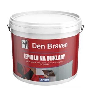 DEN BRAVEN lepidlo na obklady 1 kg, biela