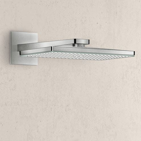 HANSGROHE RAINMAKER SELECT 460 1JET horná sprcha 466x270 mm, s ramenom, biela/chróm 24003400 Obrázek - fotka
