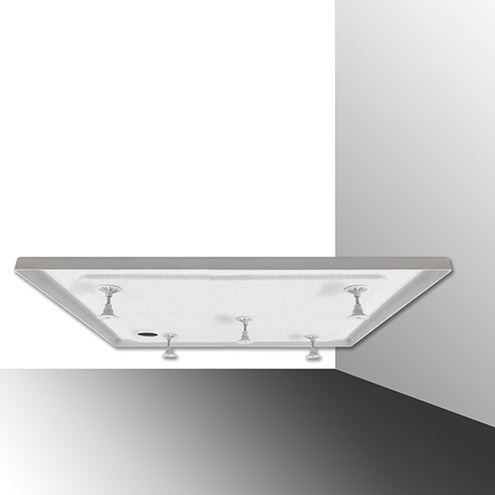 ROTH FLAT ROUND sprchová vanička 80x80 cm, R550, akrylát, bez nožičiek 8000115 Obrázek - fotka