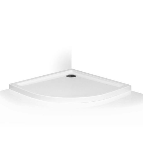 ROTH FLAT ROUND sprchová vanička 80x80 cm, R550, akrylát, bez nožičiek 8000115 Obrázek - fotka