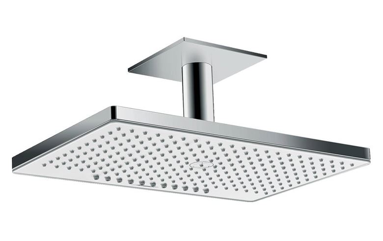 HANSGROHE RAINMAKER SELECT 460 2JET horná sprcha 466x300 mm, 2 prúdy, s ramenom, biela/chróm 24004400 Obrázek - Hlavní obrázek